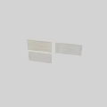 White Marble Tiles With Gold And White Veins For Interior Decoration