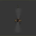Military Cobra Helicopter With Orange Green Camouflage And Missiles Flying