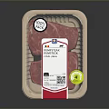Dog Food Storage Container With Label QR Code And Sealed Lid Design