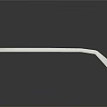 Elegant Swan Design Jewelry Sunglasses With White Frame Black Lenses And Orange Beaks