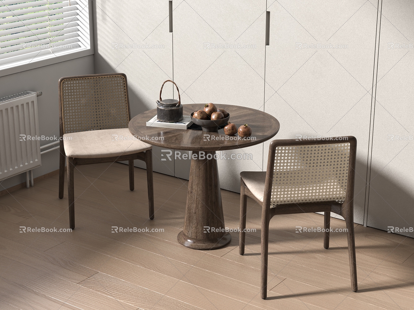 Modern Leisure Tables and Chairs Negotiation Tables and Chairs Dining Tables and Chairs 3d model