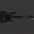 Guitar Shaped Musical Toy With Colorful Buttons For Daily Life And Kids Play