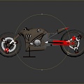 Jet Motorcycle Sci-Fi Motorcycle Concept Motorcycle Flying Car Space Flying Car Space Motorcycle 3d model