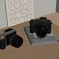 Digital Camera SLR Camera 3d model