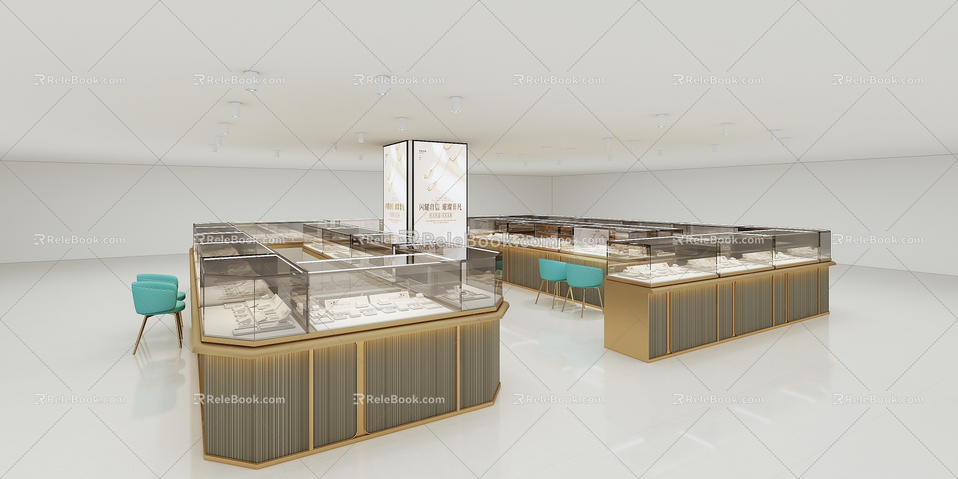 Jewelry Store 3d model