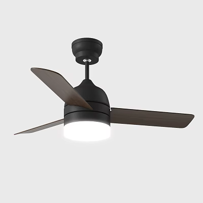 Modern ceiling fan light 3d model Modern ceiling fan light 3d model