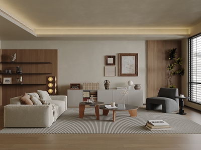 Silent Wind Living Room model