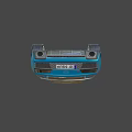 Blue Audi R8 Sports Car With Sleek Modern Exterior And Sporty Design