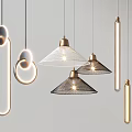 Modern Contemporary Pendant Lights Design Featuring Various Shapes And Metallic Accents