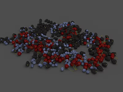 Modern fruit 3d model Modern fruit 3d model