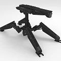 Modern Robot Sci-Fi Battle Robot 3d model