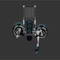 Flying Bag Single Soldier Backpack Flying Backpack Jet Backpack Sci-Fi Components High-Tech Components Sci-Fi Items 3d model