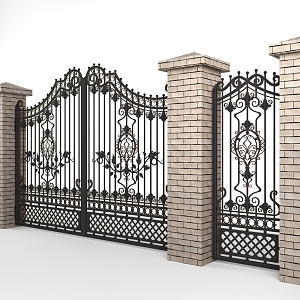 Gate 3d model