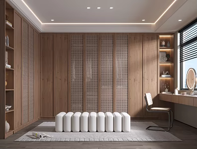 Wind cloakroom 3d model