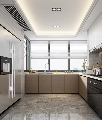 Modern Kitchen 3d model