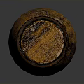 Classic Old-Fashioned Screwdriver With Wooden Handle And Worn Metal Shaft