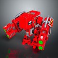 Mech Warrior Mech Soldier Machine Battlearm Mechanical Battlearm Machine Fighter Robot 3d model