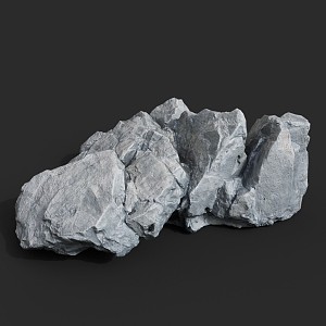 Stone Rock Blocks Stone Boulders Granite Natural Landscape 3d model