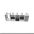 Modern Shower Sauna Unit With Glass Door And Steam Control Panel In Bathroom