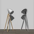 Modern floor lamp 3d model