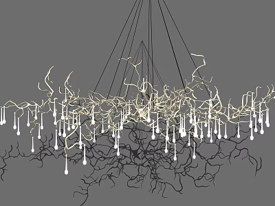 Modern Chandelier Branch Chandelier 3d model