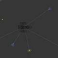 Hubble Space Telescope With Silver Exterior And Solar Panels In Orbit