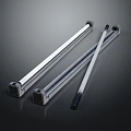 Stainless Steel Cylindrical Metal Rods With Square Ends For Industrial Use