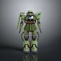 Mech Warrior Mech Soldier Machine Battlearm Mechanical Battlearm Machine Fighter Robot 3d model