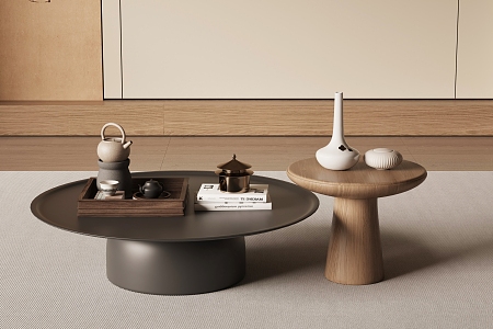 New Chinese Song Style Coffee Table 3d model