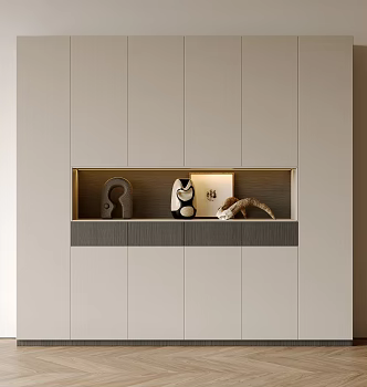 Entrance Cabinet Shoe Cabinet Multifunctional Decorative Cabinet Clothes Shoe Hat Ornaments Floor Cabinet Hanging Type Entrance Cabinet 3d model