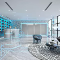 Modern Hall Brain Group Multi-function Room 3d model