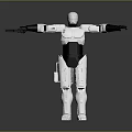 Mech Warrior Mech Soldier Machine Battlearm Mechanical Battlearm Machine Fighter Robot 3d model