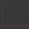 Two Story Detached Villa With Red Brick Exterior Flat Roof Side Ramp Windows And Door
