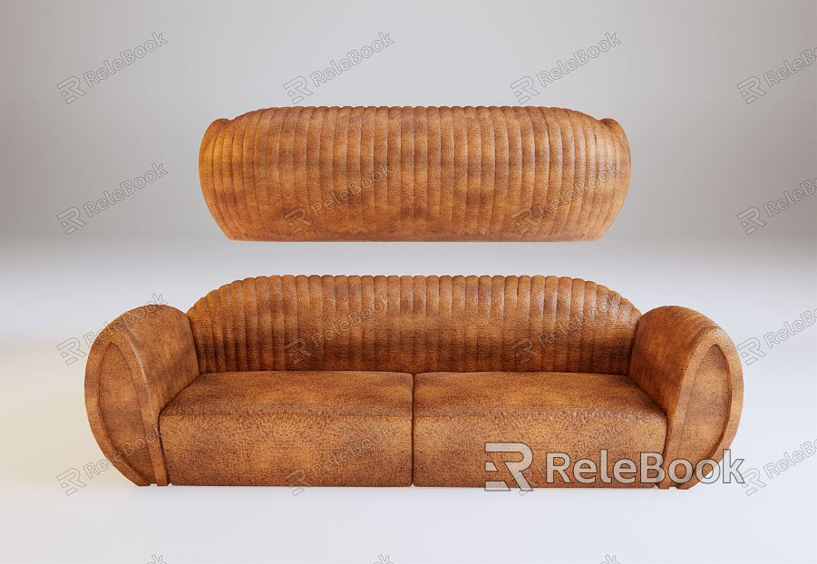 modern double sofa sofa model