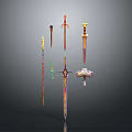 Ancient Sword Game Sword Magic Sword Magic Sword Magic Sword Magic Sword Magic Sword Officer Sword 3d model