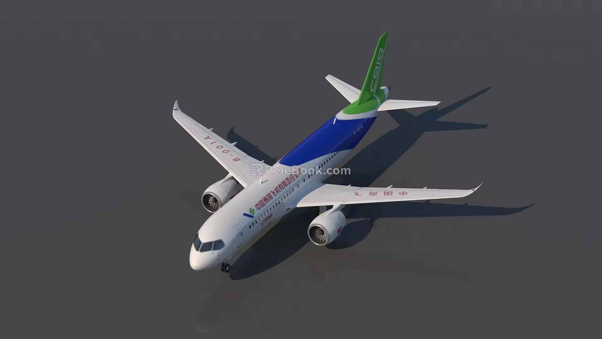 C919 COMAC 3d model