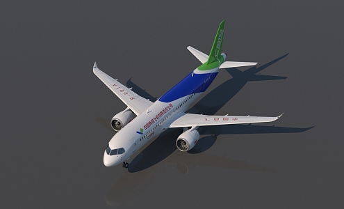 C919 COMAC 3d model