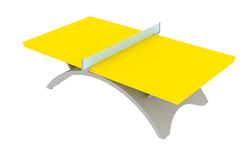 Modern table tennis table tennis table 3d model