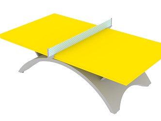 Modern table tennis table tennis table 3d model