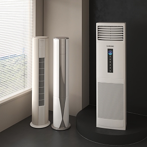 Air conditioning Vertical air conditioning 3d model