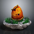 snake cobra venomous snake python reptile cold-blooded animal reptile 3d model