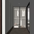 Modern Minimalist Bathroom Interior Design With Large Mirror Window Blinds Freestanding Bathtub And White Sink