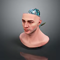 Robot Assistant Small Robot Butler Robot Butler Figure Game Figure 3d model