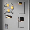 New Chinese Style Table Lamp Metal Fashion Table Lamp Floor Art Table Lamp Desk Lamp Living Room Table Lamp Lampshade Table Lamp 3d model