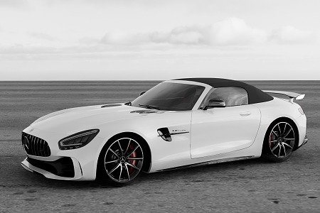 Super Run Mercedes AMG GT 3d model