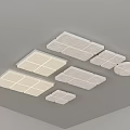 Modern Ceiling Light Fixture Combinations With Various Shapes And Geometric Textures