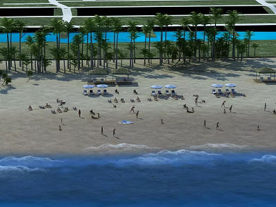 Hinged Door Design For Modern Kitchen Interior With Stylish Cabinet And Decor 3d model