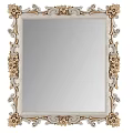 Elegant Decorative Mirrors with Ornate Golden Frames and Intricate Carved Details for Home Decor
