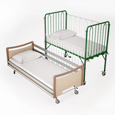 Modern Children's Bed Children's Bed Pediatric Medical Hospital 3d model