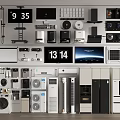 Various Types Of Kitchen Appliances Display With Modern Designs And Models